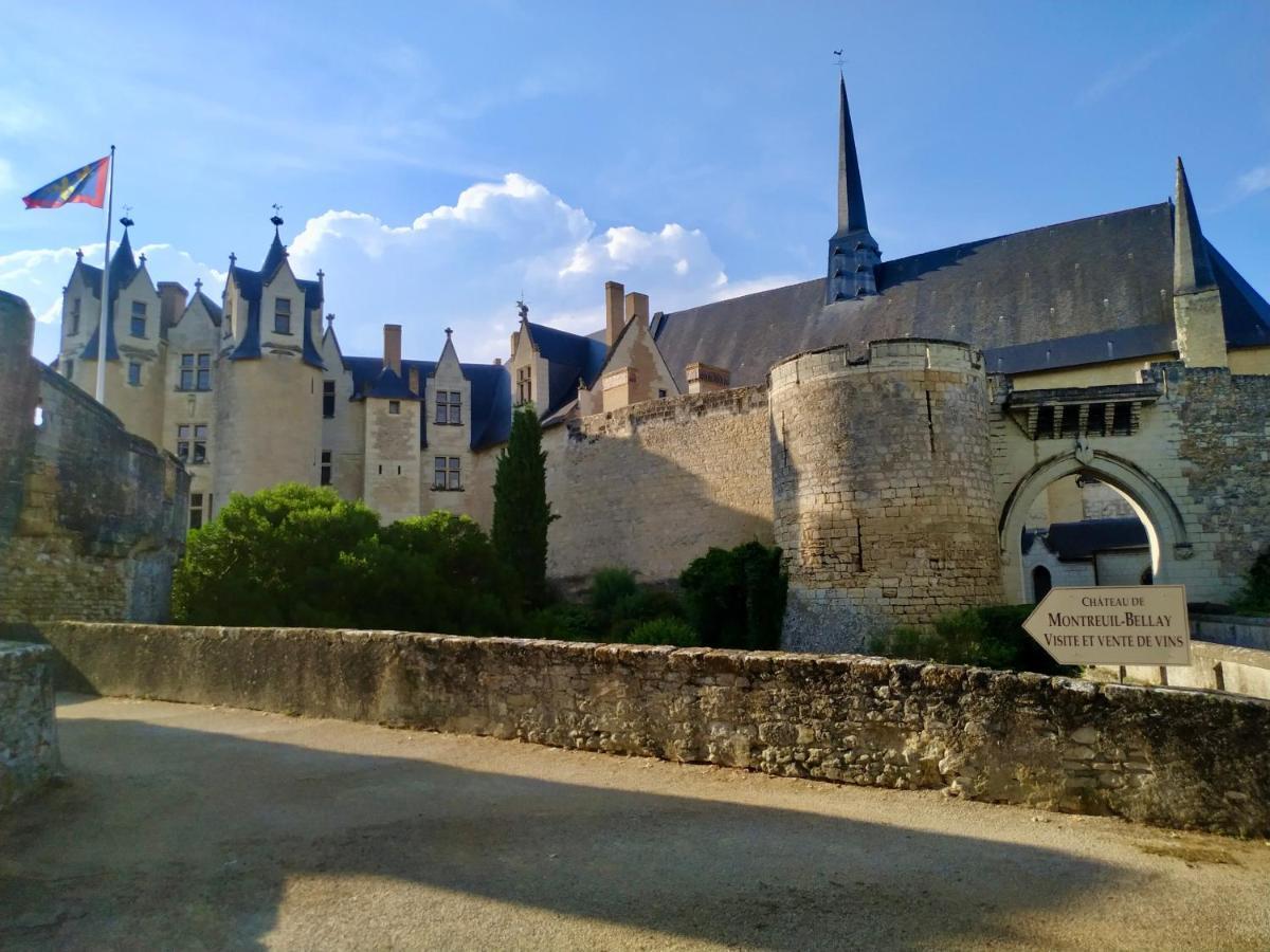 Le Gite Du Tresor Lägenhet Montreuil-Bellay Exteriör bild